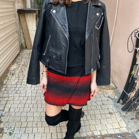 Maje Leather Jacket - Picture 10 of 11